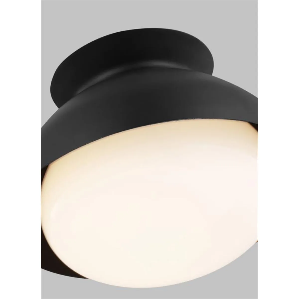 Lucerne 9 in. Flush Mount Light Black Finish