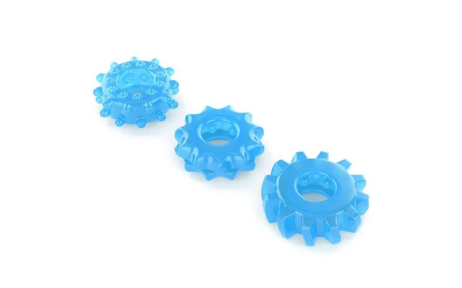 Lumino Play Penis Rings 3 Pc