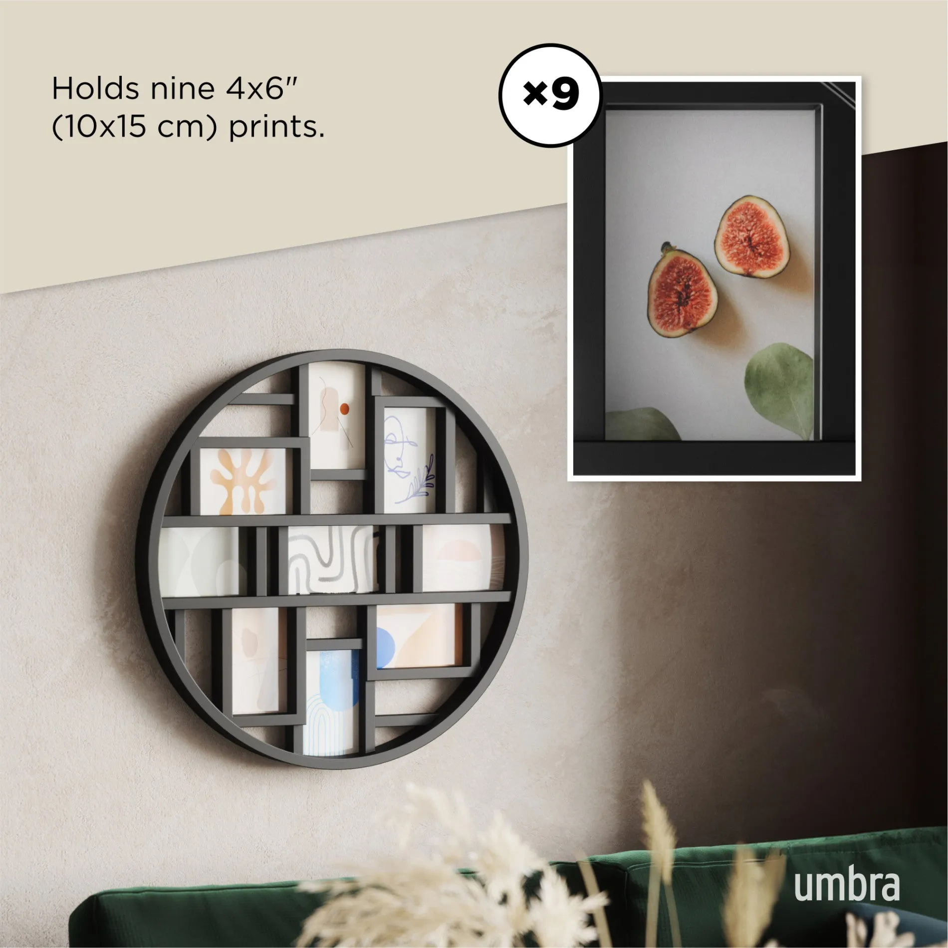 Luna Wall Multi-Picture Frame