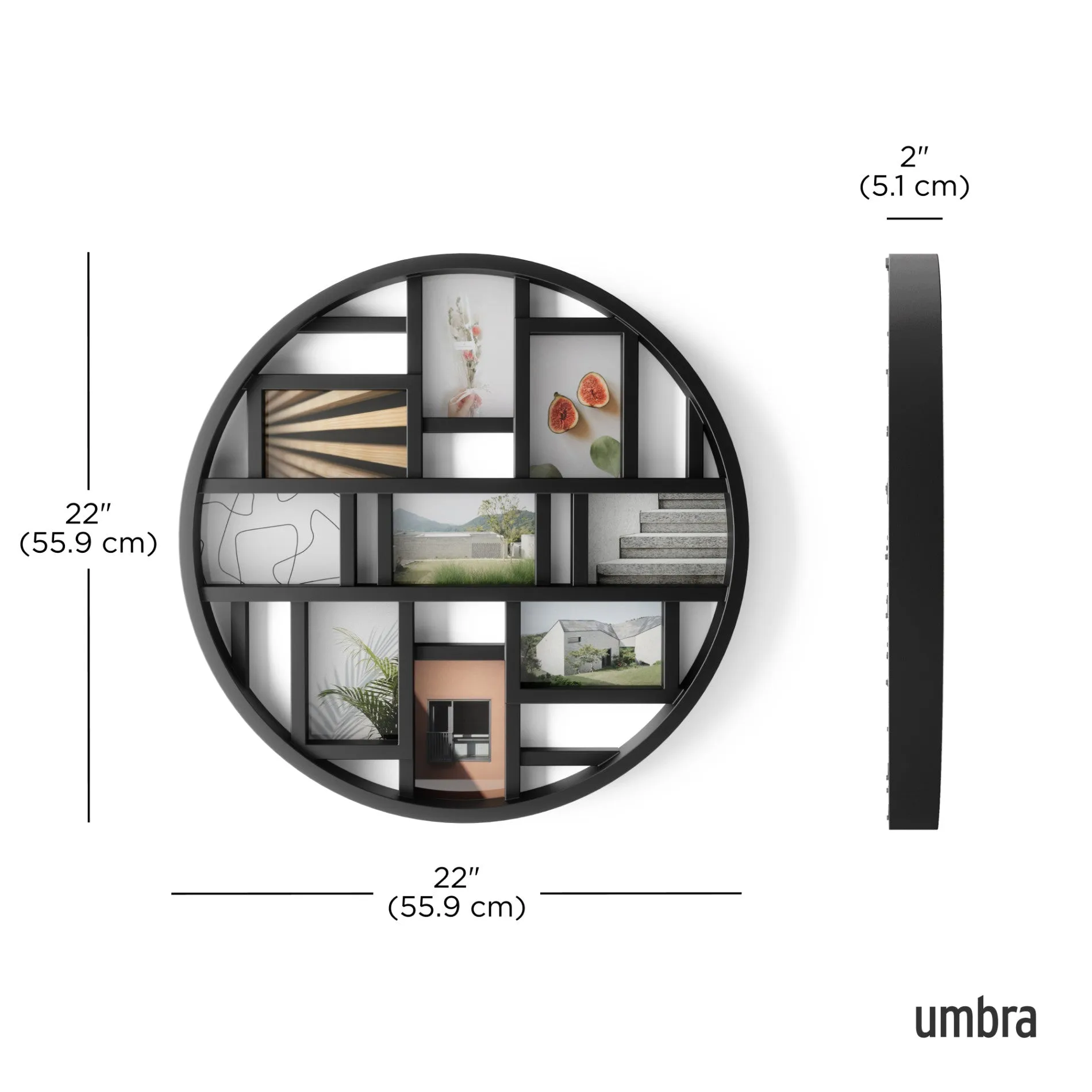 Luna Wall Multi-Picture Frame