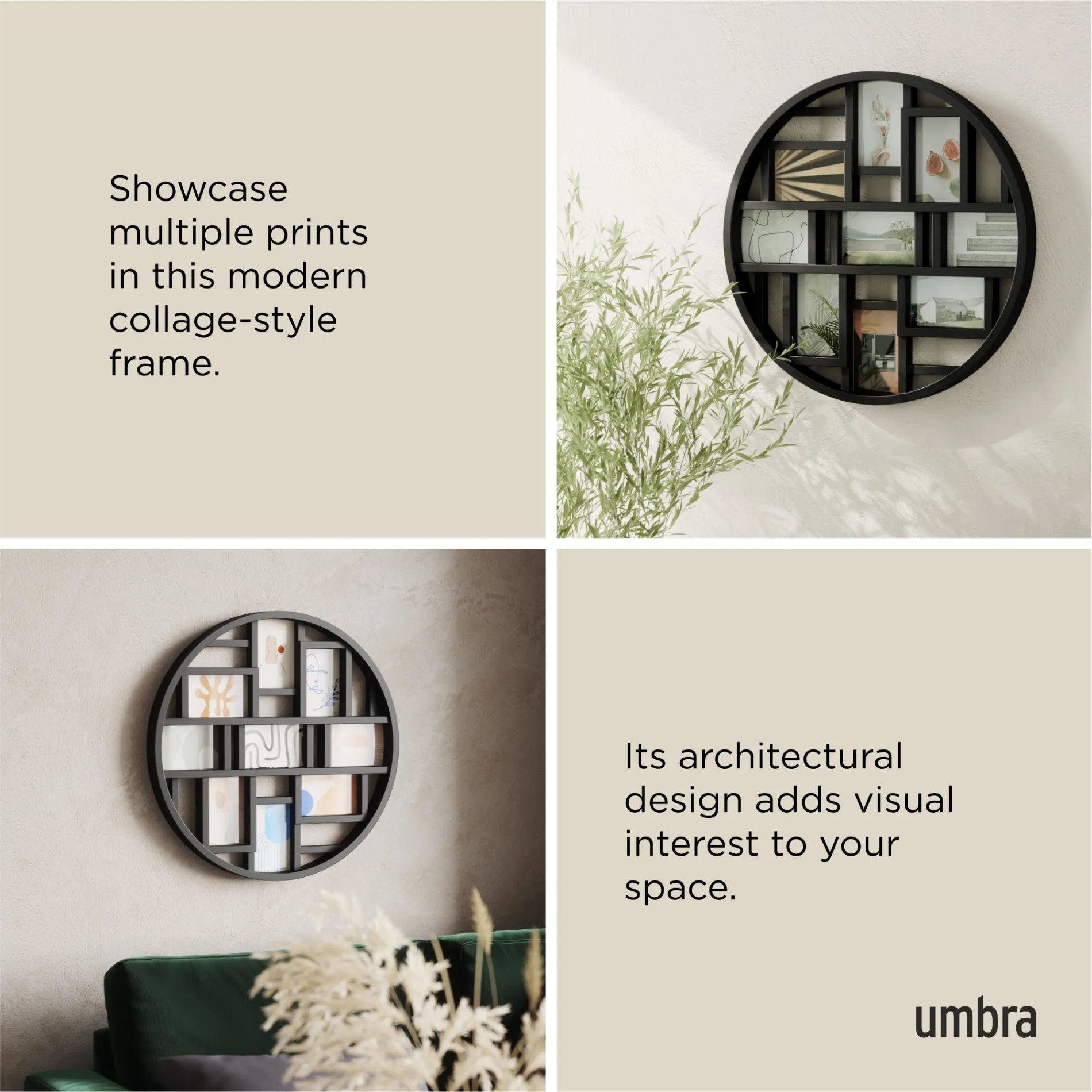 Luna Wall Multi-Picture Frame