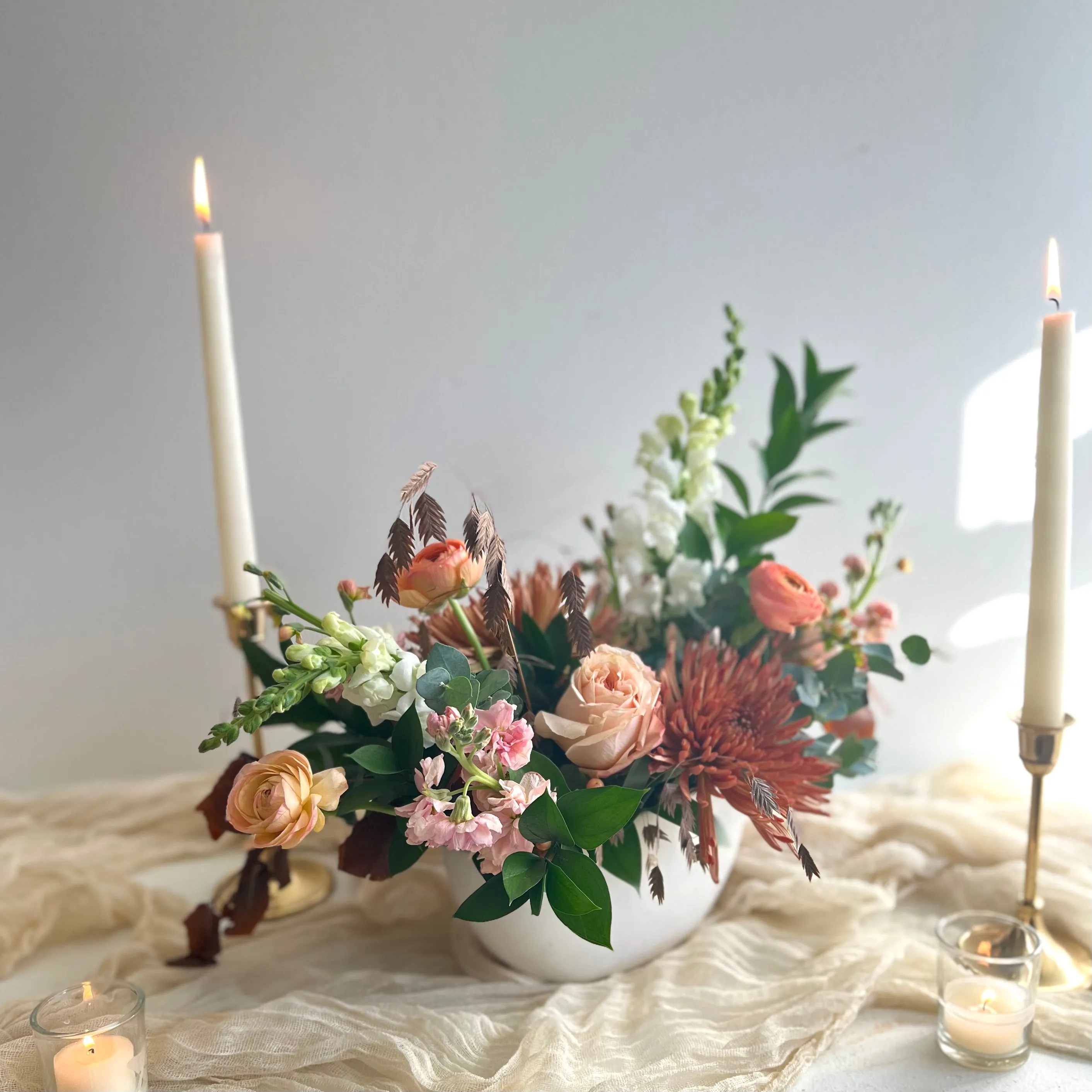Luxe Candle Centerpiece
