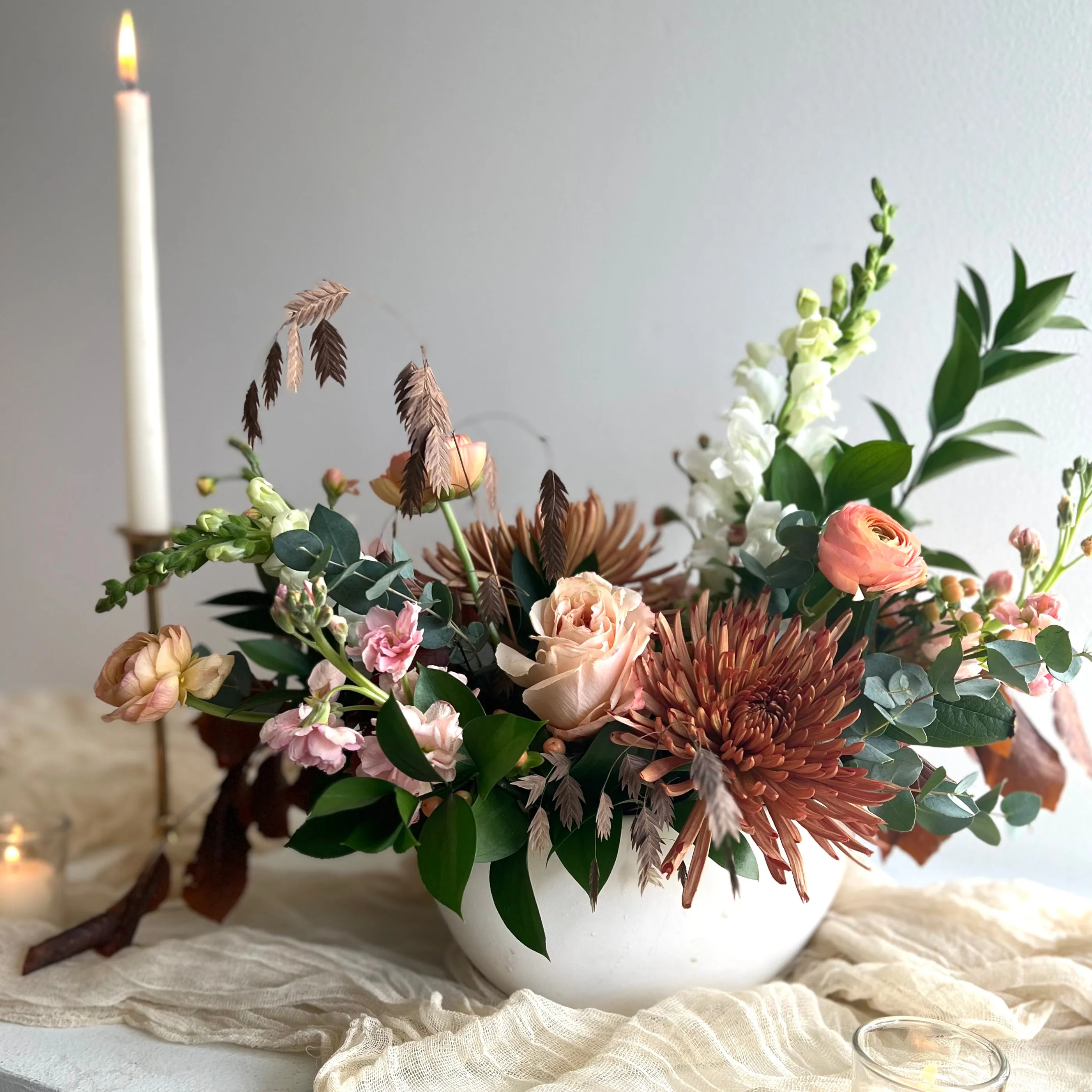 Luxe Candle Centerpiece