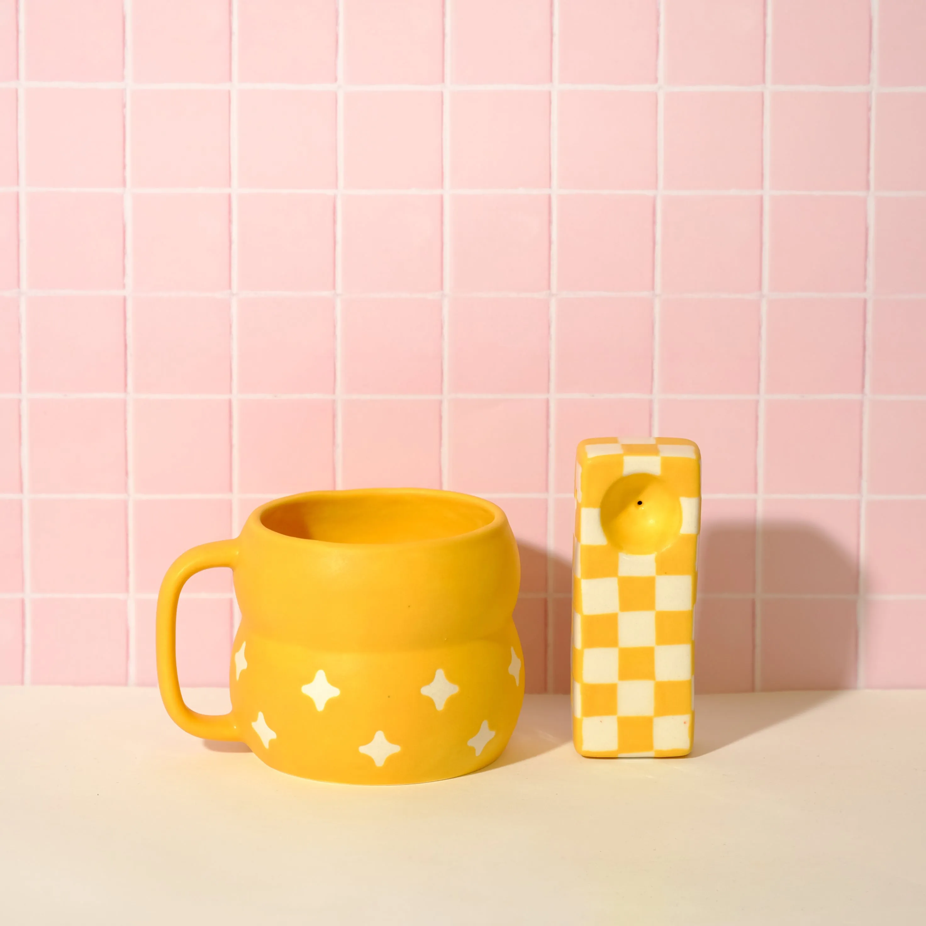 Marigold Checkered