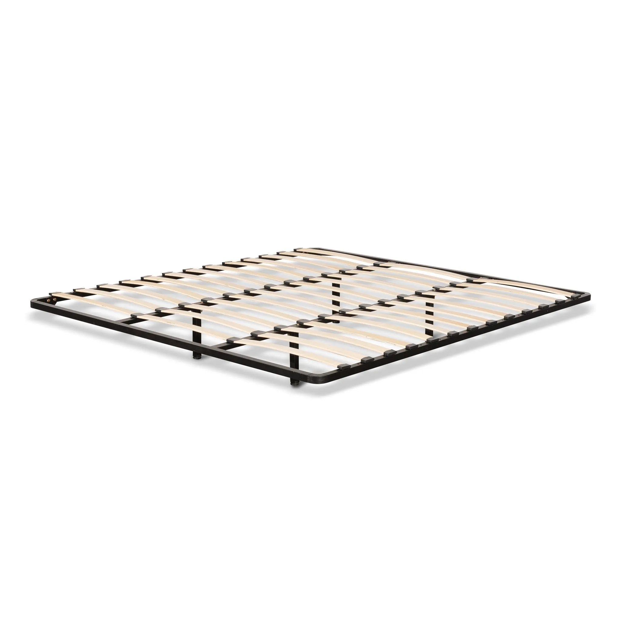 Meredith King Bed Frame - Olive Brown Boucle