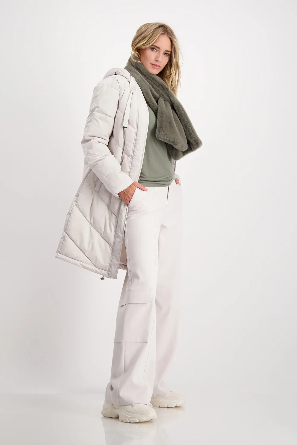 Monari Faux Fur Scarf 807347