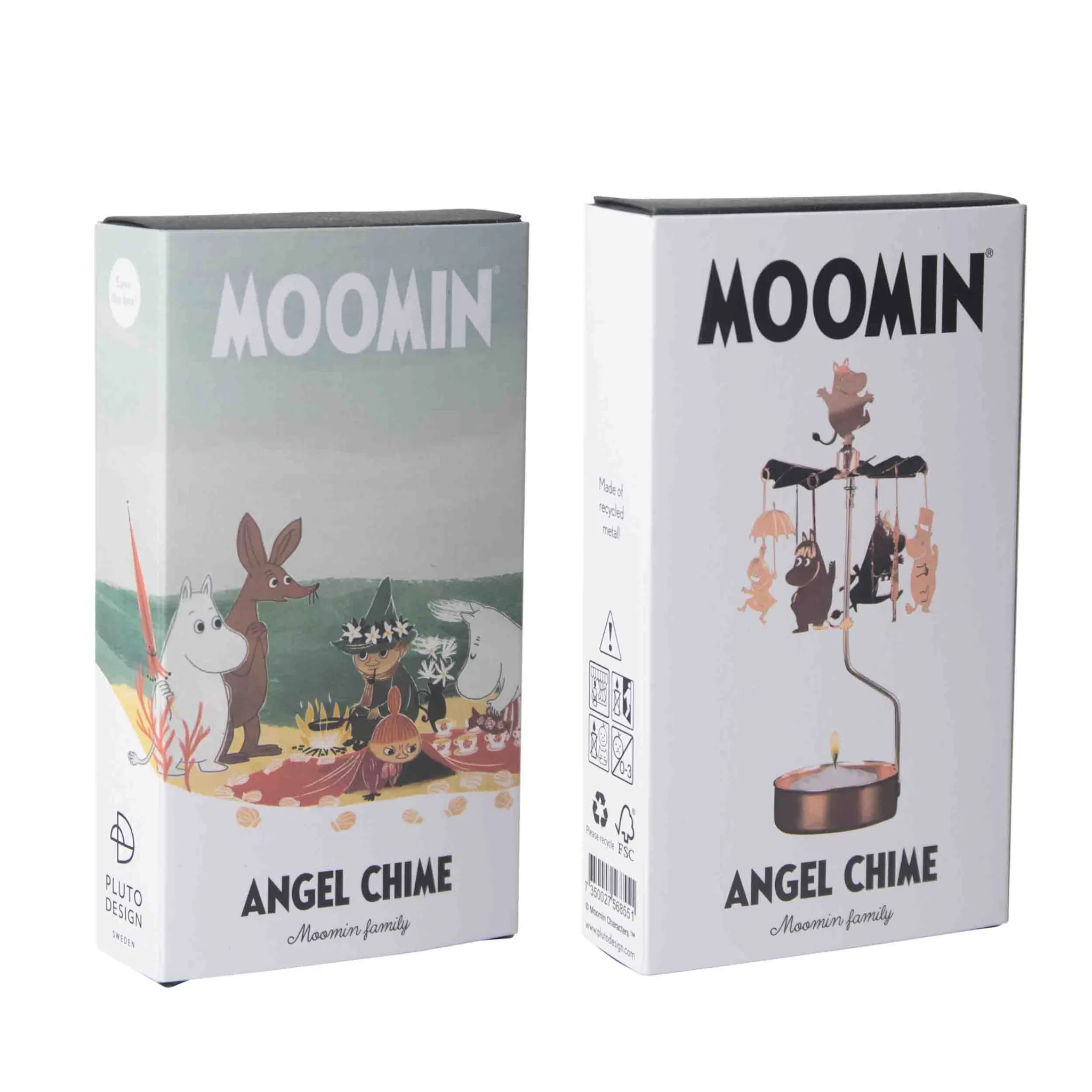 Moomin Family, Copper - Rotating Candle Holder