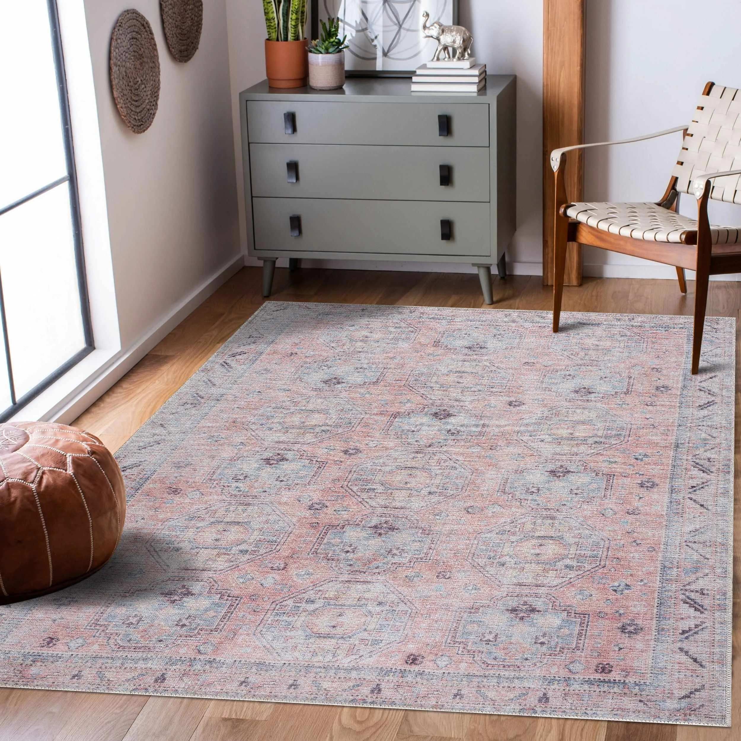 Morcott Washable Area Rug