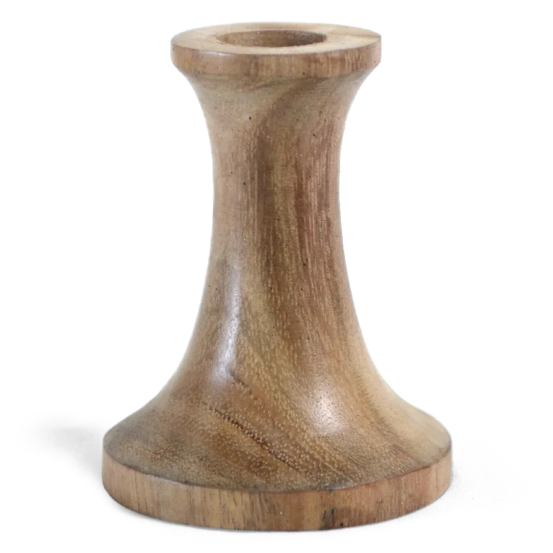 Natural Suar Taper Candle Holders in 2 sizes- Sale Homewares