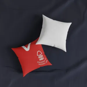 Notts Forest Retro Home Kit 80/81 - Square Pillow