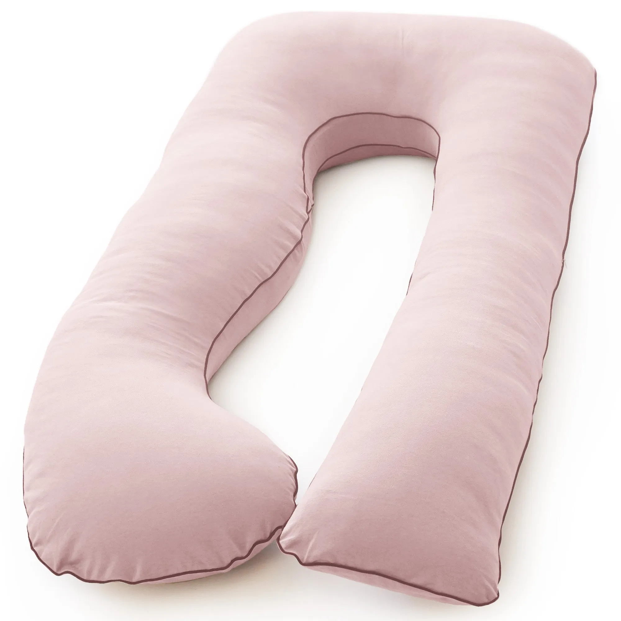 PharMeDoc U Shaped Pregnancy Pillow, Organic Cotton Cover