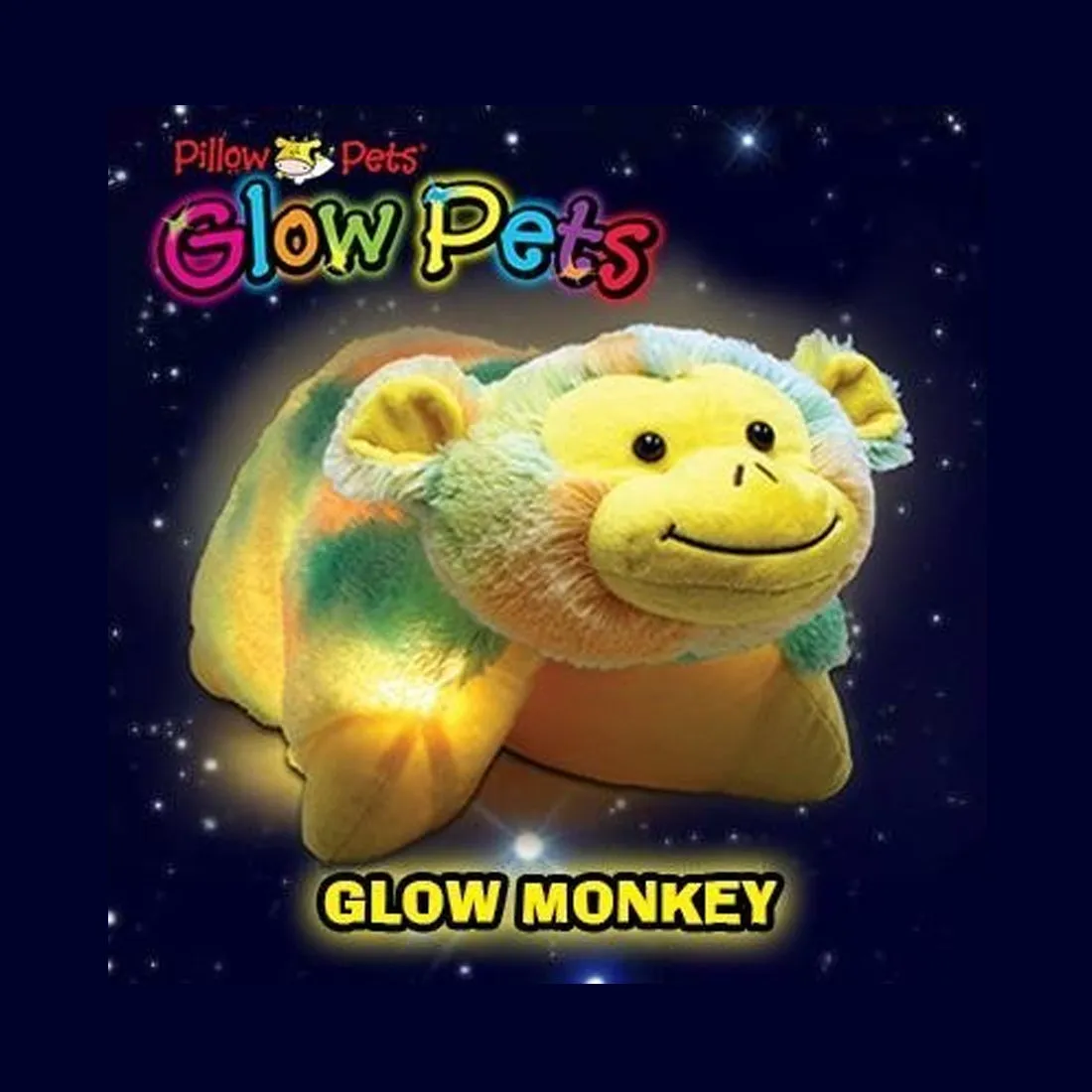 Pillow Pets Glow Pets - Monkey 12"