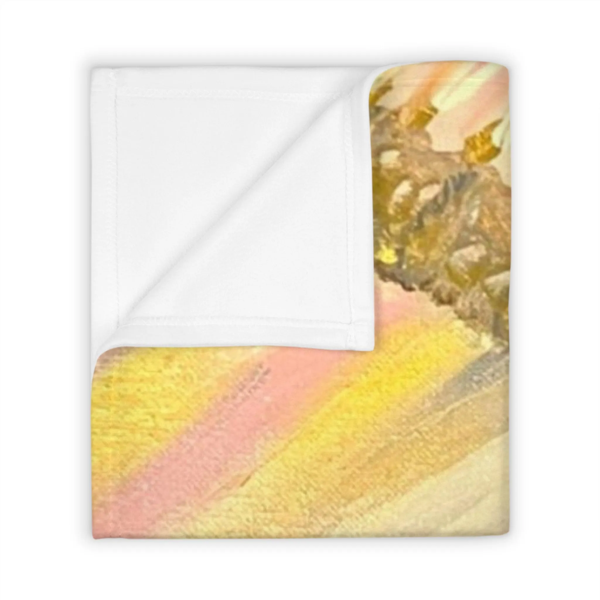 "Disjointed "By Deanna Caroon Throw Blanket
