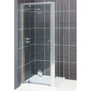 Saneux Chrome WOSH Pivot Shower Door - 900mm 6mm