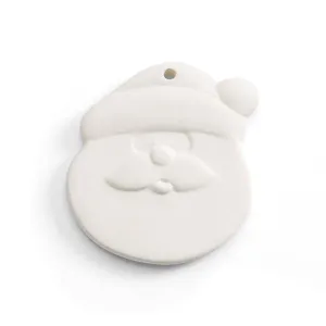 Santa Face Flat Ornament*