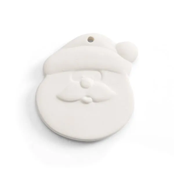 Santa Face Flat Ornament*