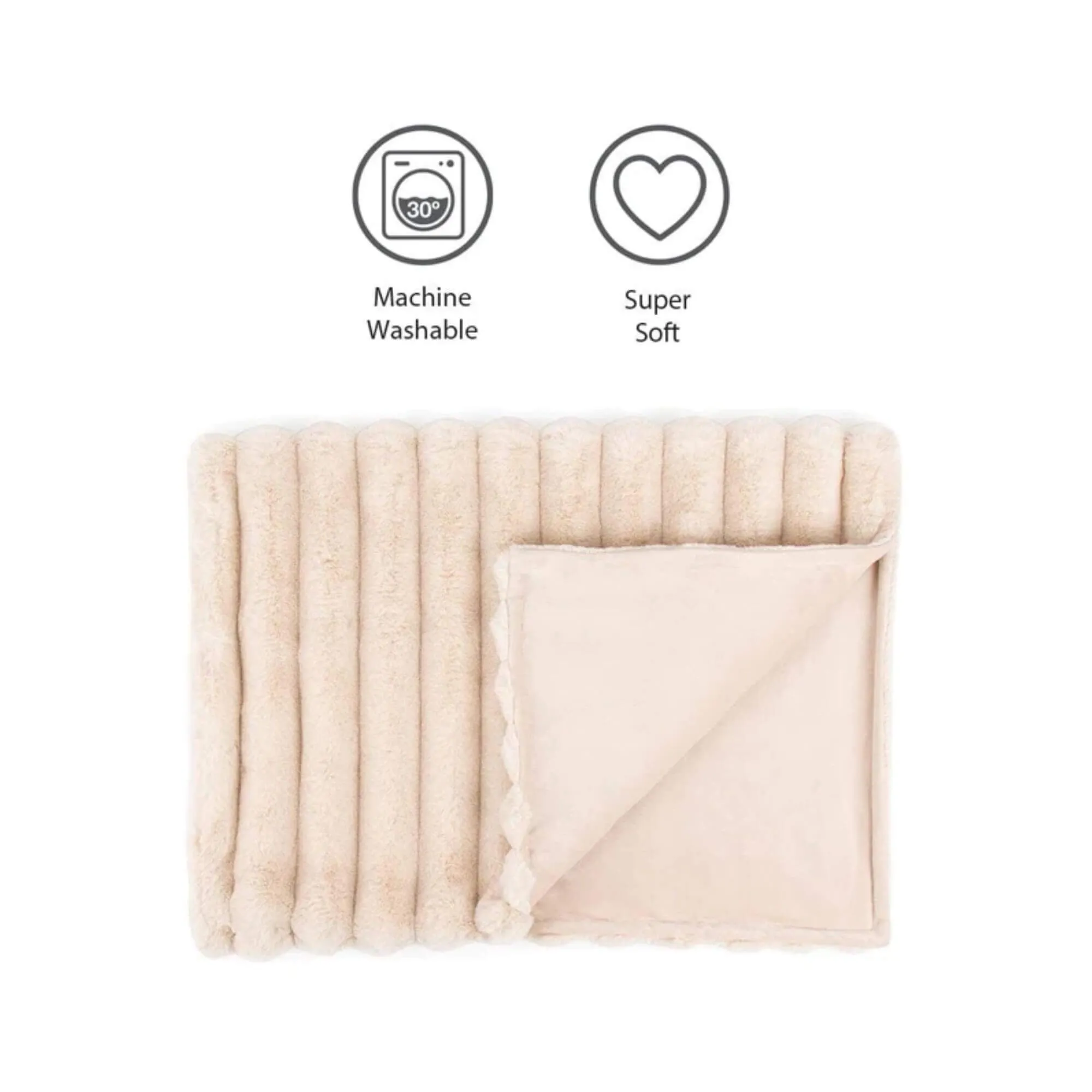 Scruffs Aspen Faux Fur Pet Blanket