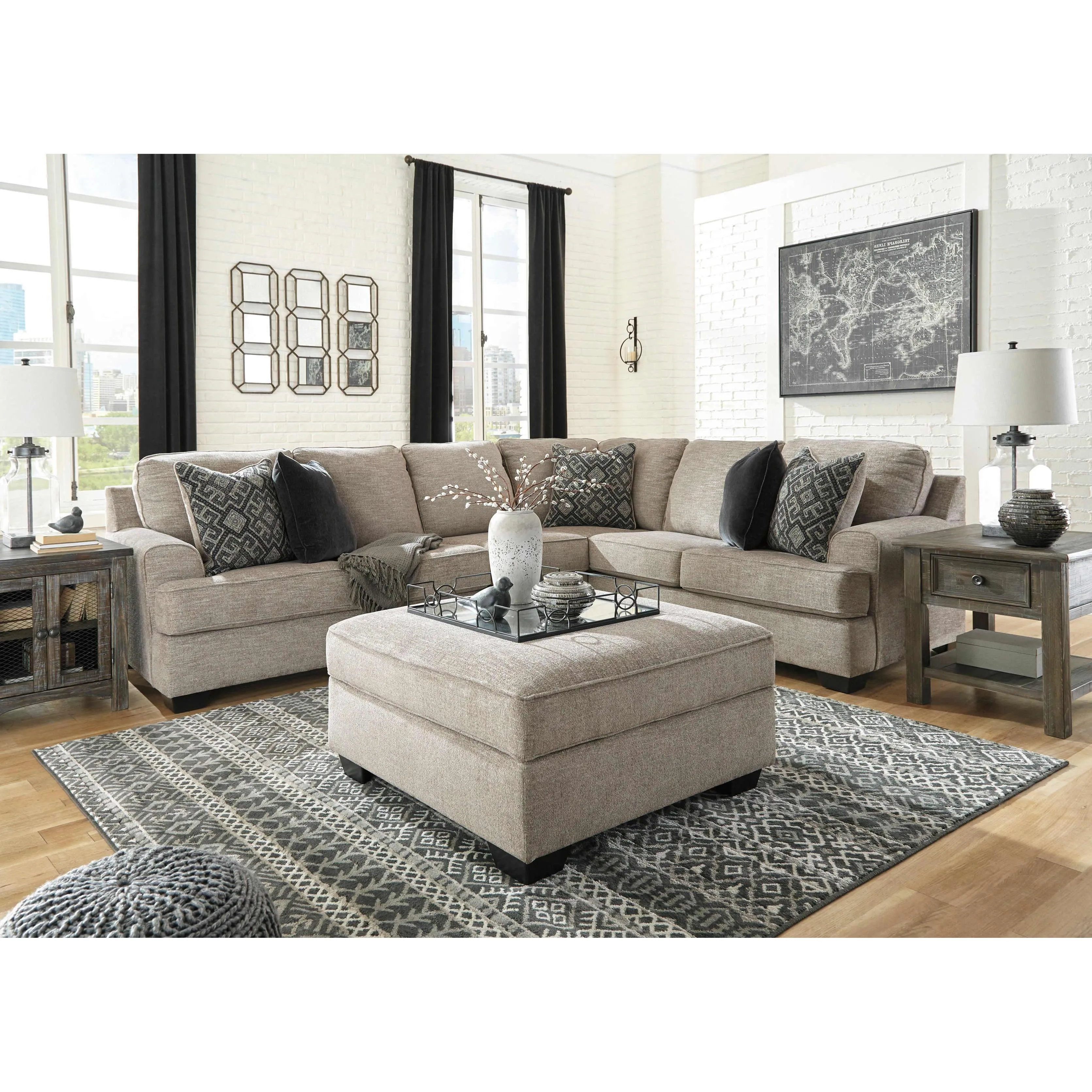 Signature Design by Ashley Bovarian 56103U2 4 pc Living Room Set