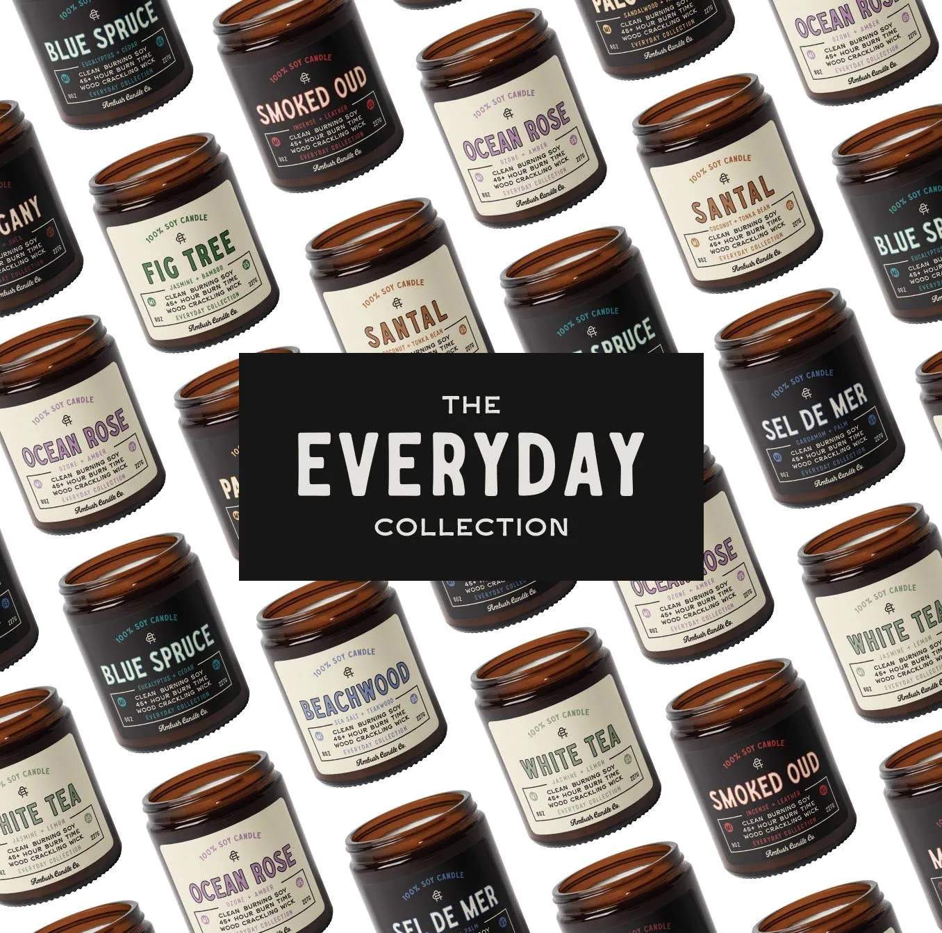 Smoked Oud | Incense   Leather 8oz Soy Candle