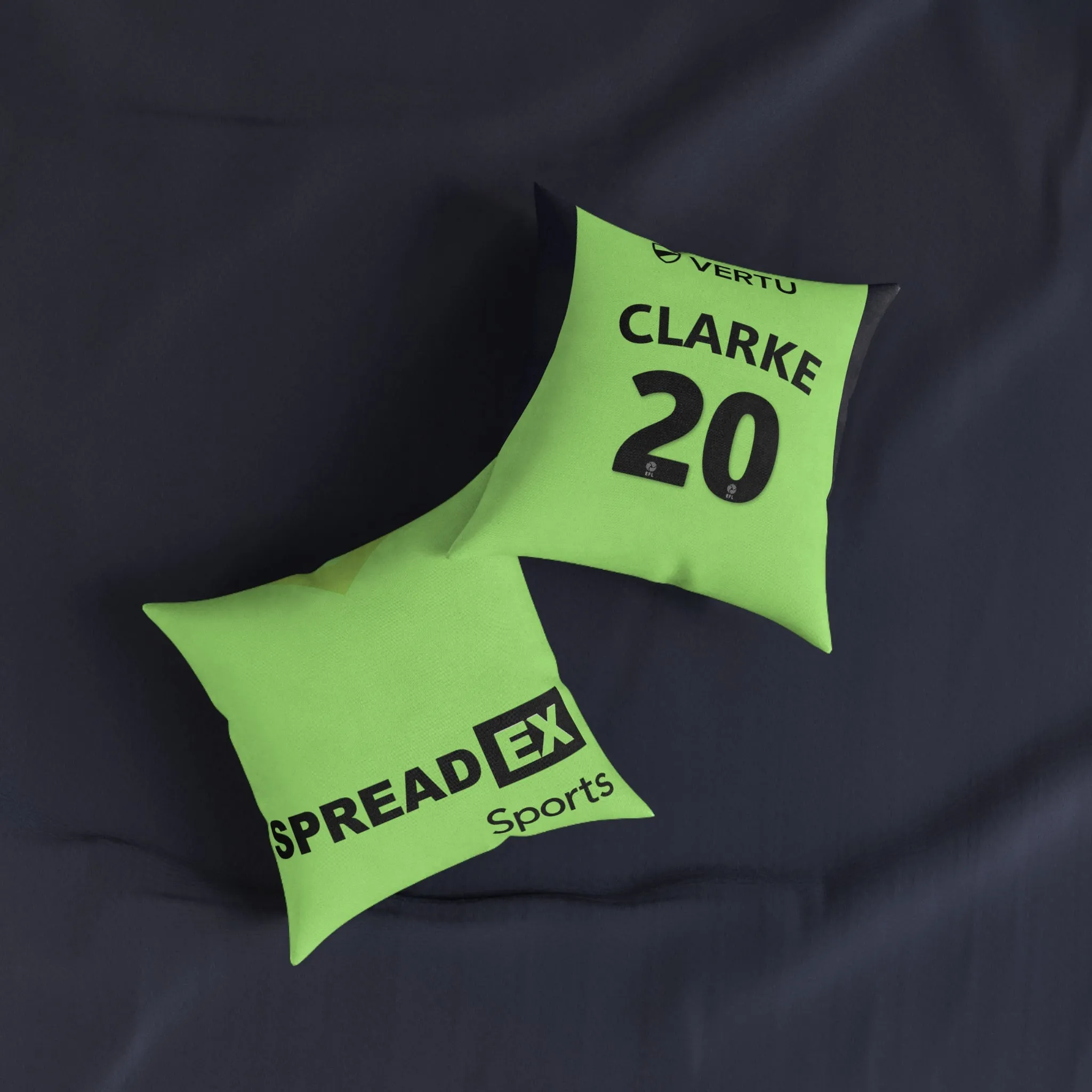Sunderland Away Kit - Clarke - Square Pillow