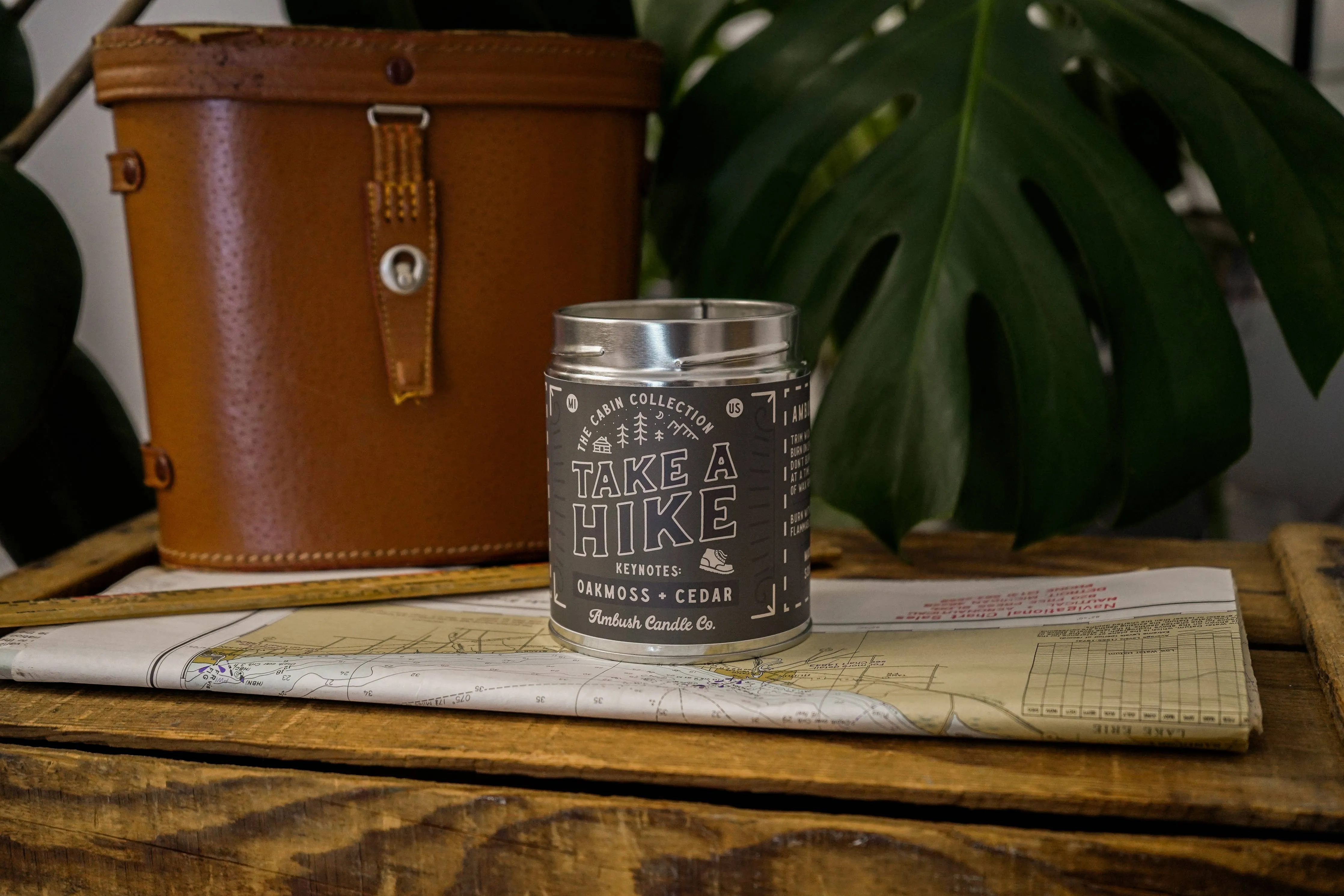Take A Hike | Oakmoss   Cedar 14oz Soy Candle