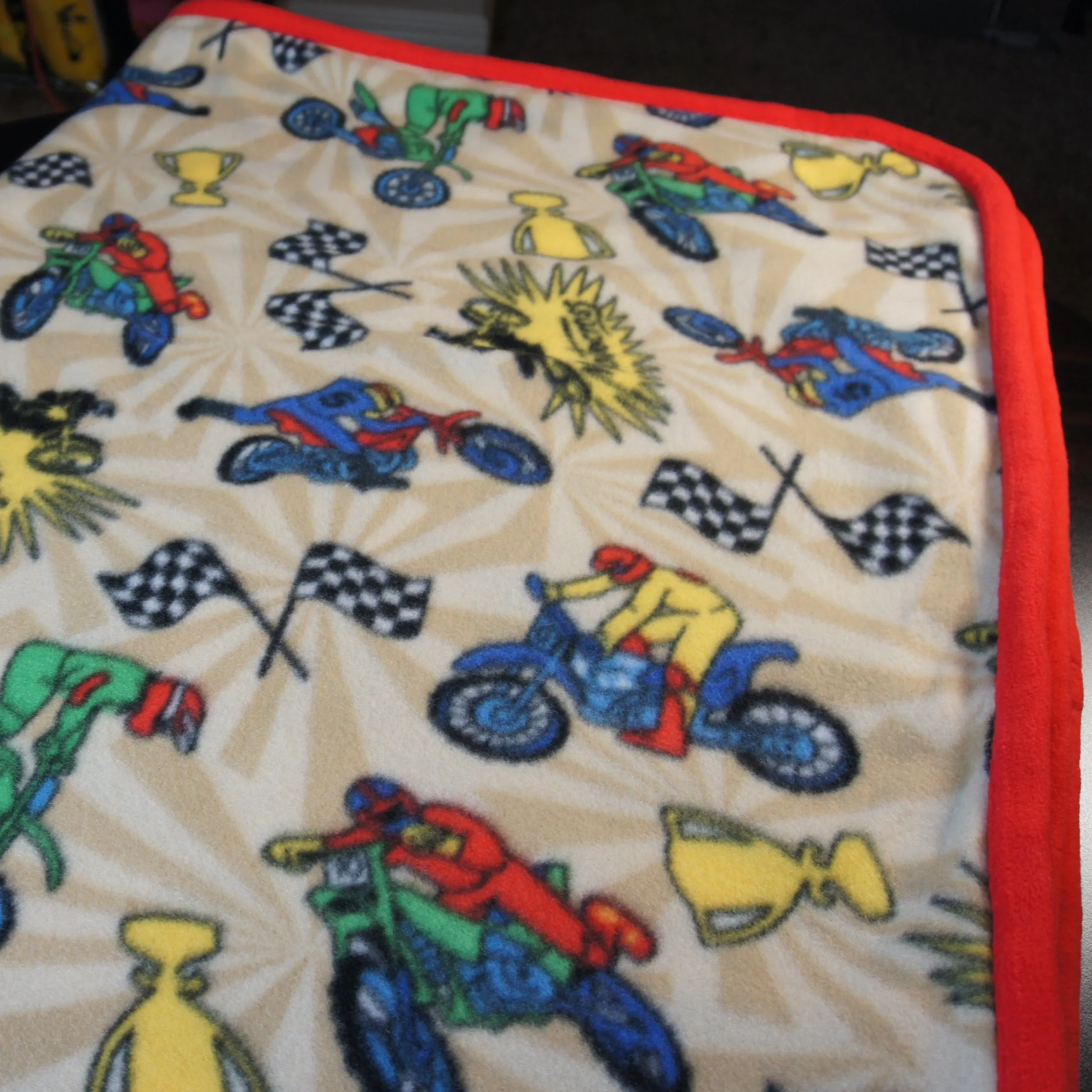Throws - Bed Topper - Full - Accent - Motocross