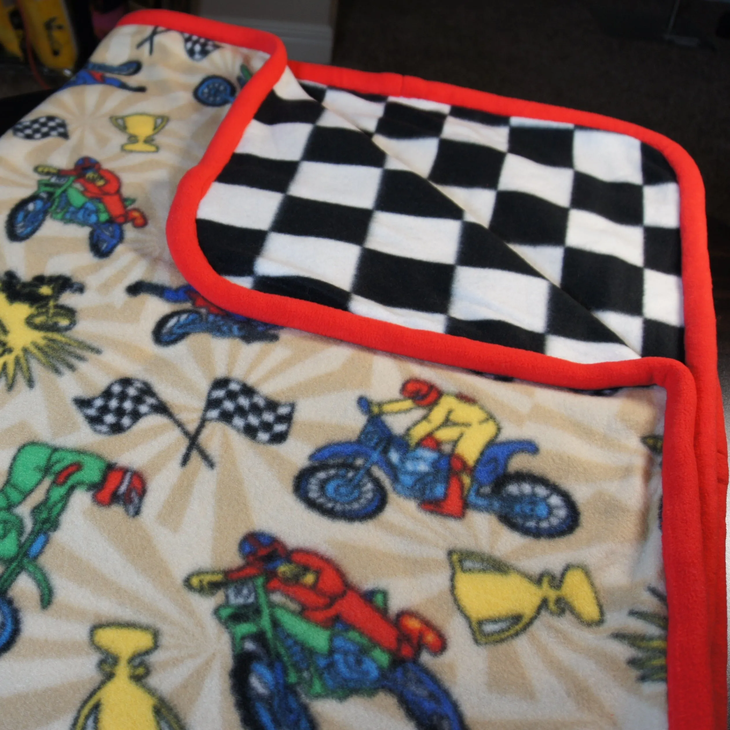 Throws - Bed Topper - Full - Accent - Motocross