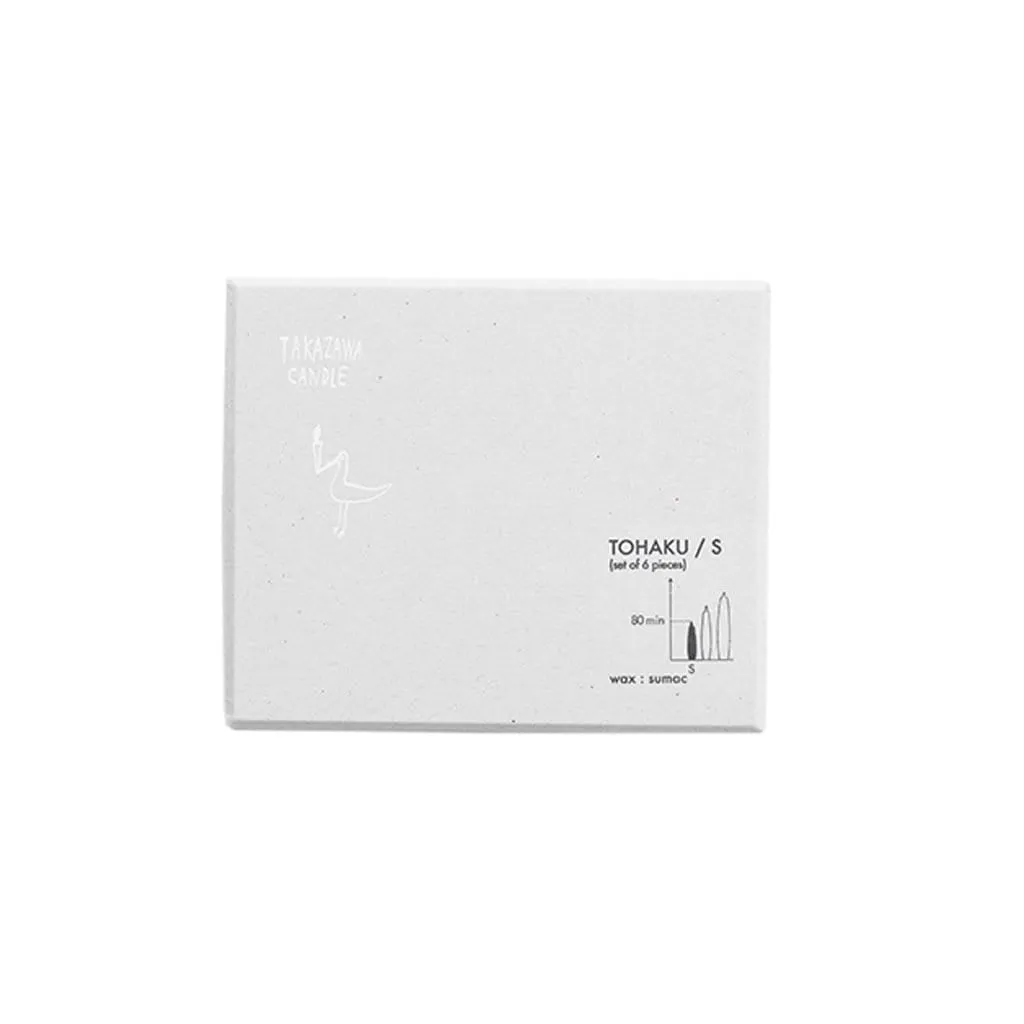 TOHAKU Sumac Wax Candles