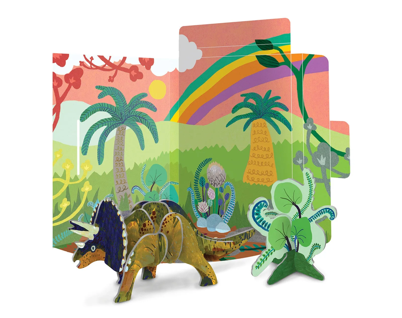 Triceratops 3D Glow-in-the-Dark Dinosaur
