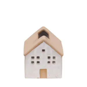 Vail Chalet Ceramic Décor House Large White
