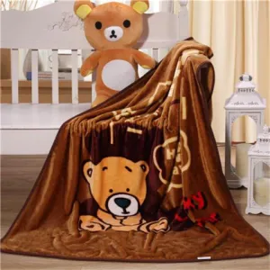 Warm Children Nap Blankets - Cartoon Pattern