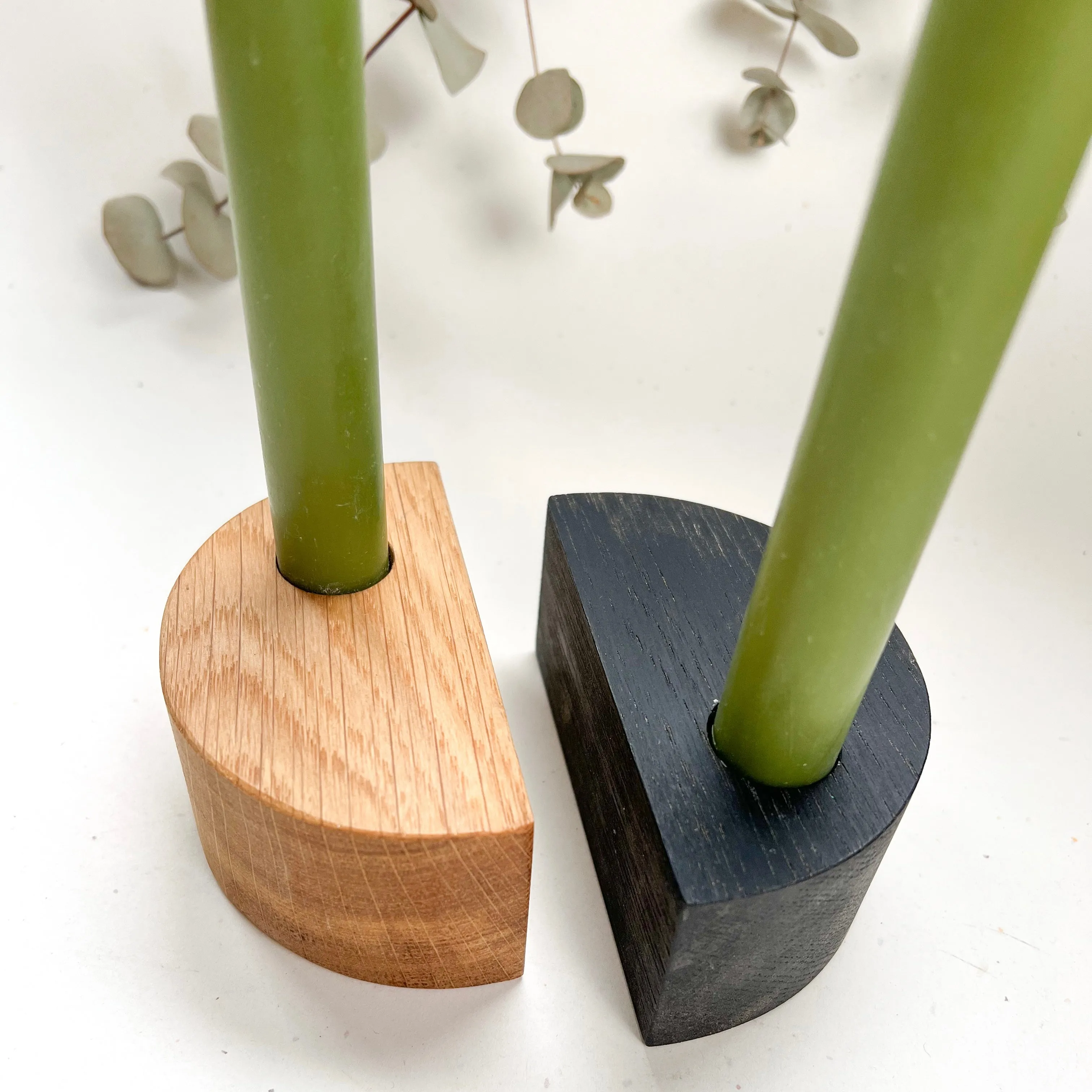 Yin Yang Candle Holder Set