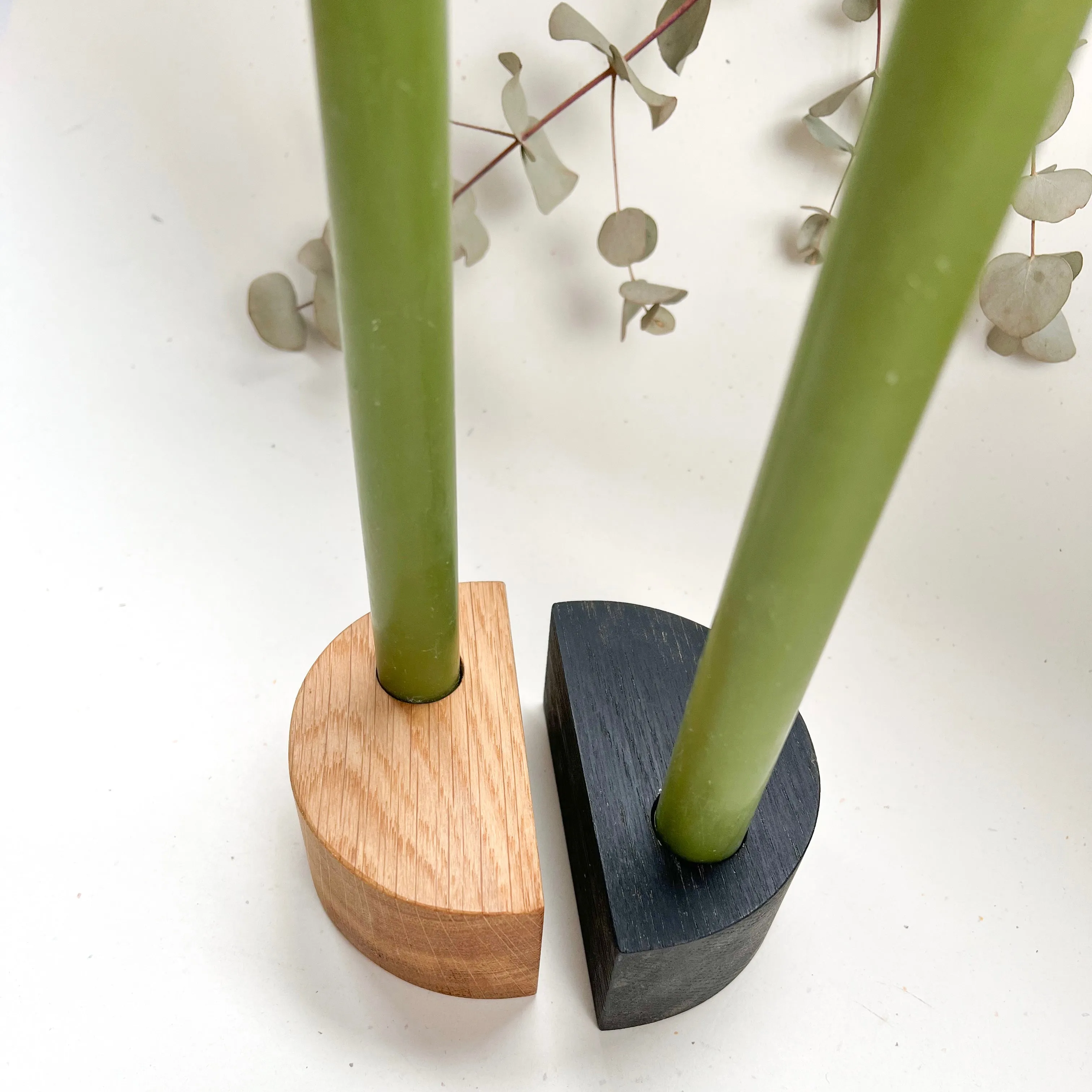 Yin Yang Candle Holder Set